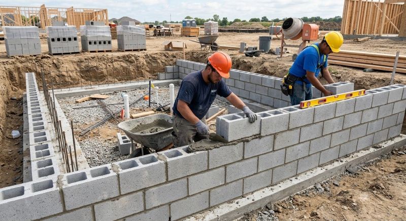 Concrete Blocks Installation in Boston, MA
